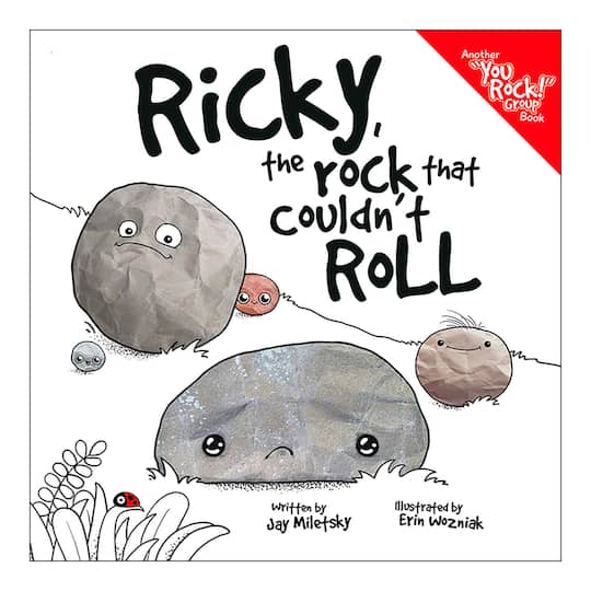New Paige Press Ricky The Rock that Couldn&#x27;t Roll Book